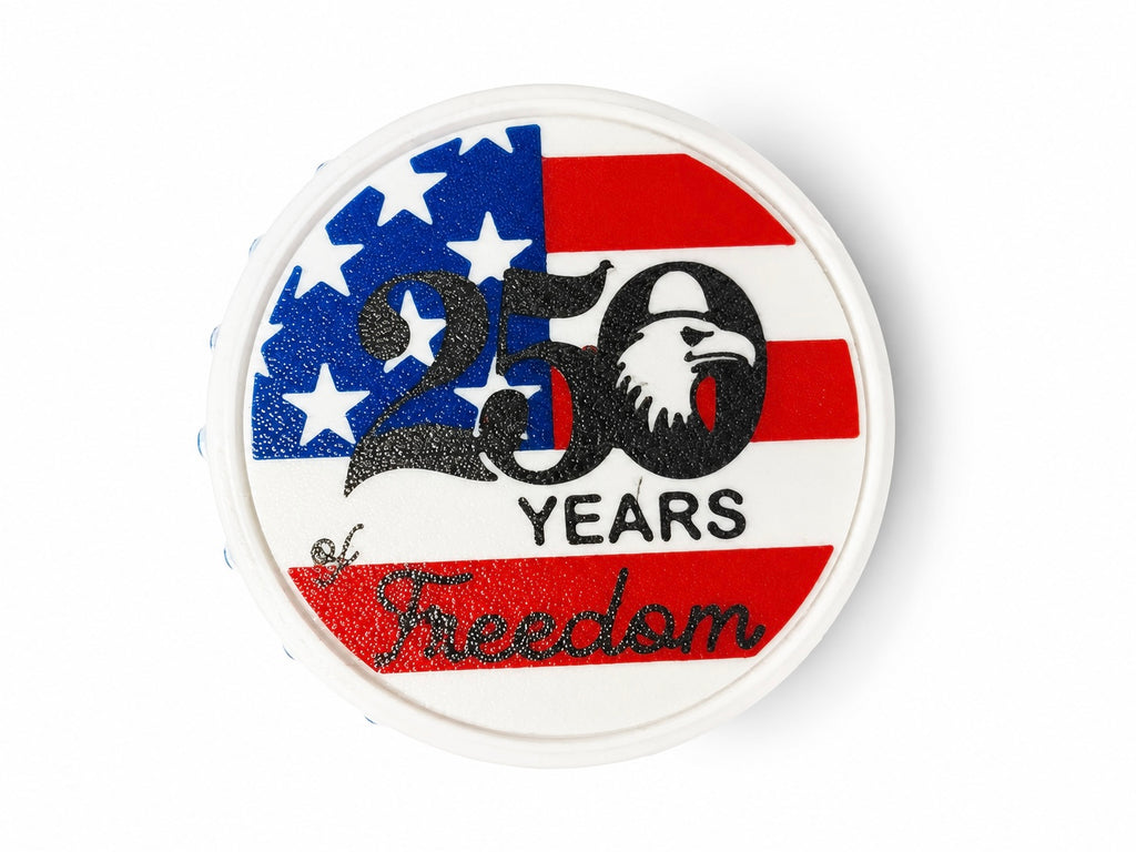 250 Years Freedom Bottle Opener | 3D Printed Patriotic Beer Opener (USA Made)