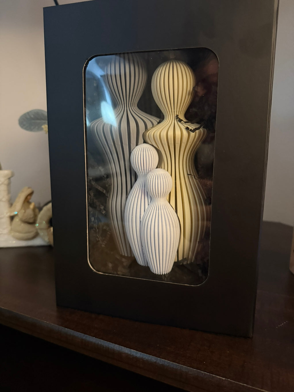 Modern Family Sculpture Set – Minimalist Abstract Figurines Home Decor Gift