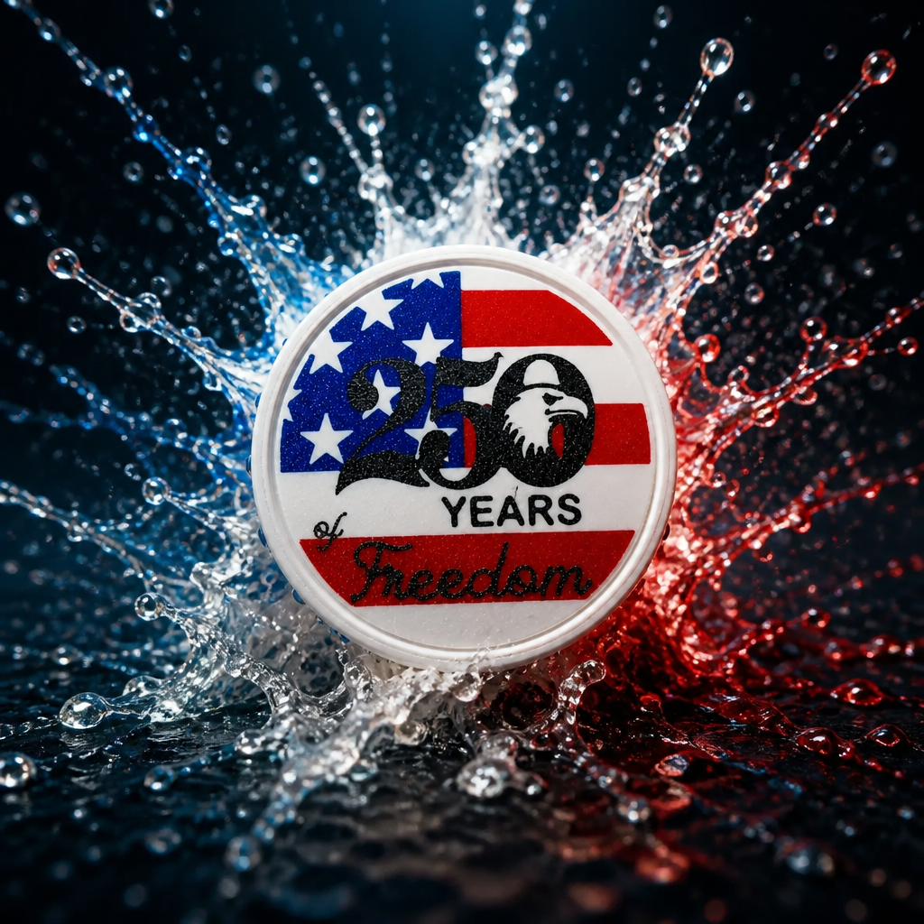 250 Years Freedom Bottle Opener | 3D Printed Patriotic Beer Opener (USA Made)